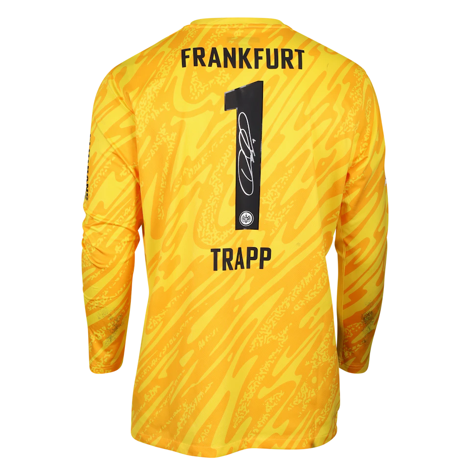 Eintracht Frankfurt-Trikot von Kevin Trapp