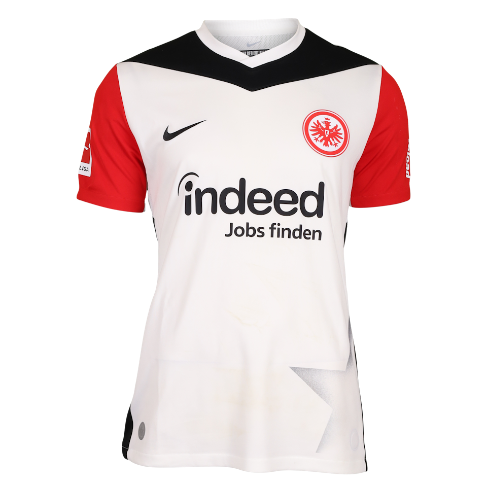 Camisola de Hugo Larsson, Eintracht Frankfurt