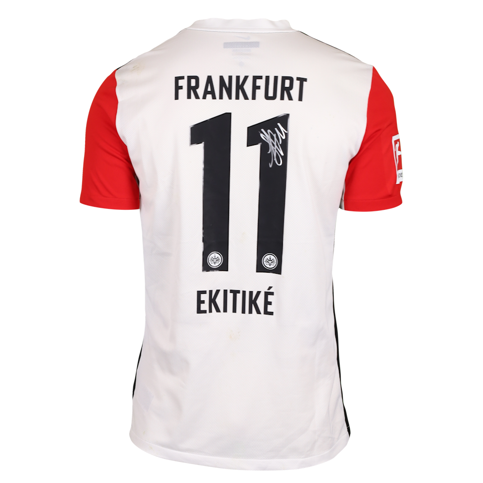 Hugo Ekitike Eintracht Frankfurt camisa.