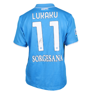 Romelu Lukaku Napoli jersey