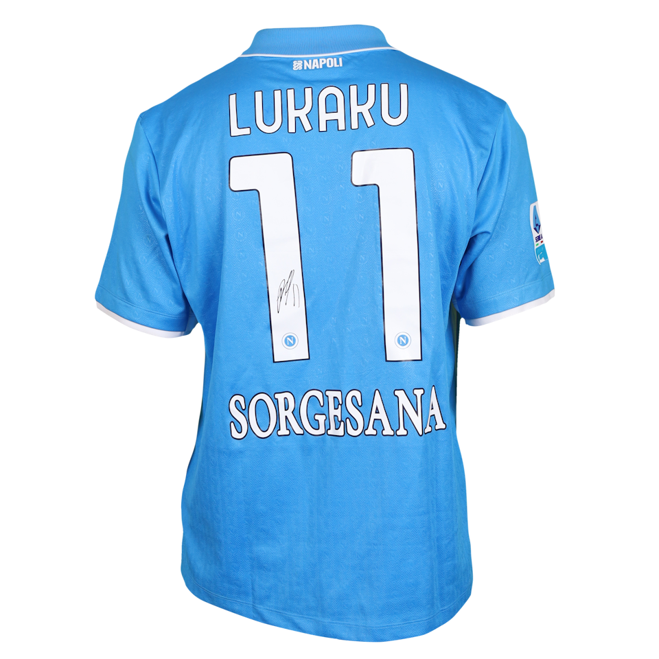 Romelu Lukaku Napoli jersey