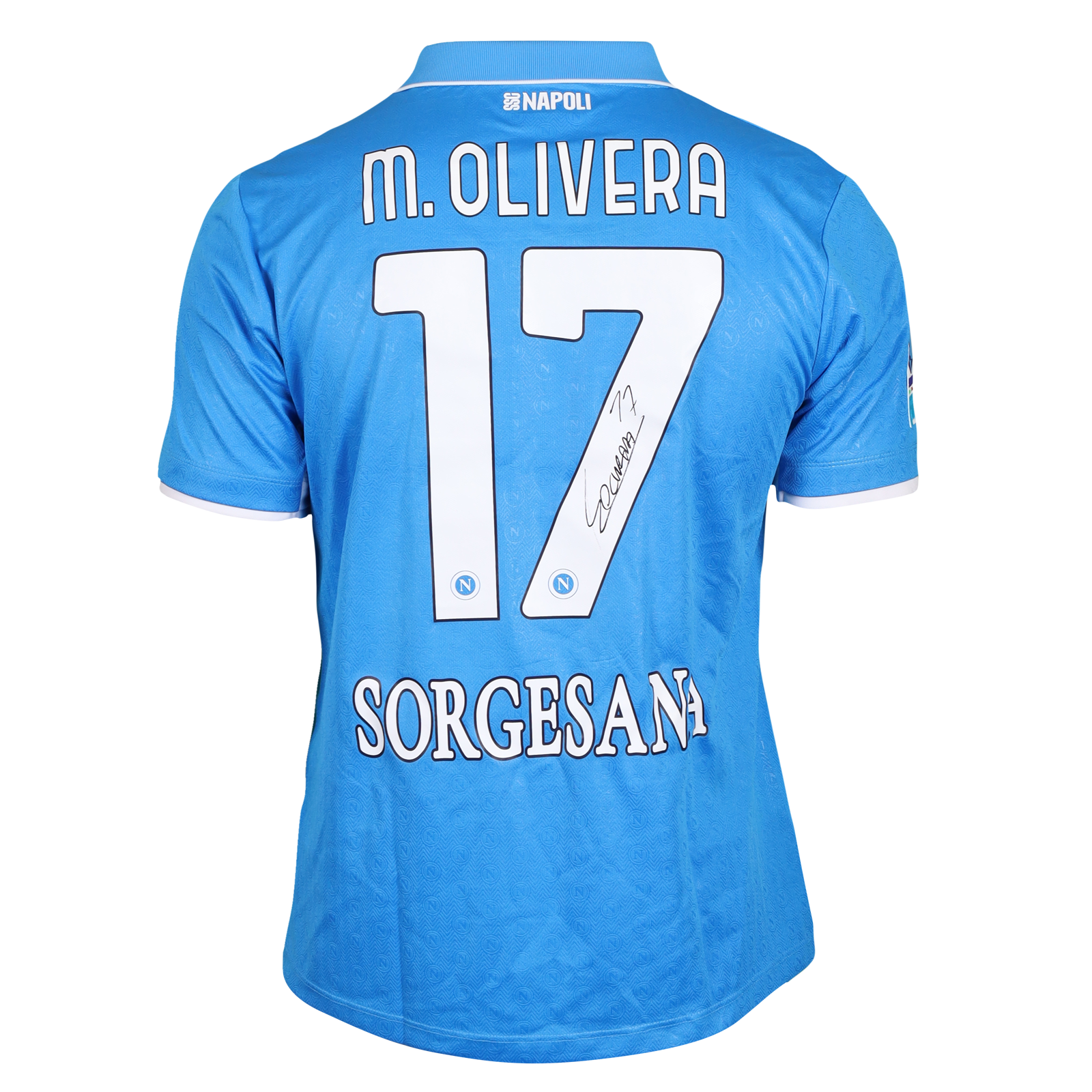 Mathías Olivera SSC Napoli shirt