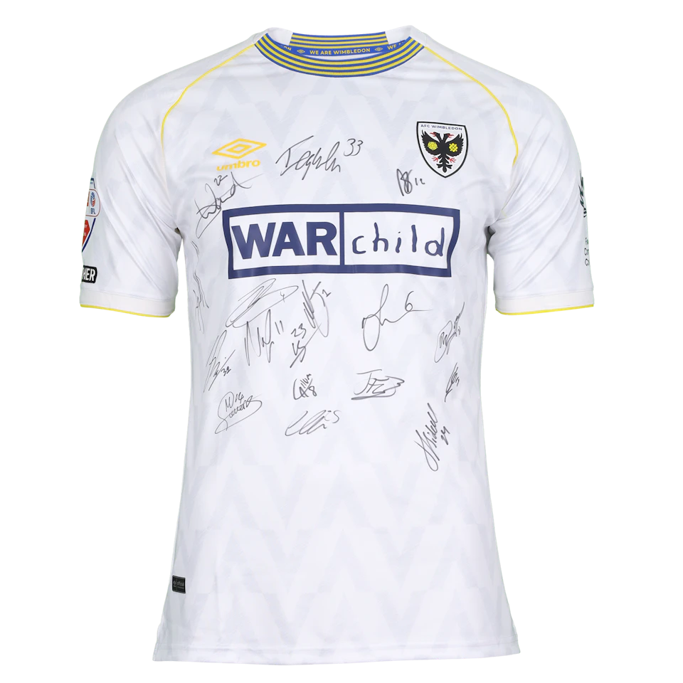 Squad Signed Shirt - 1