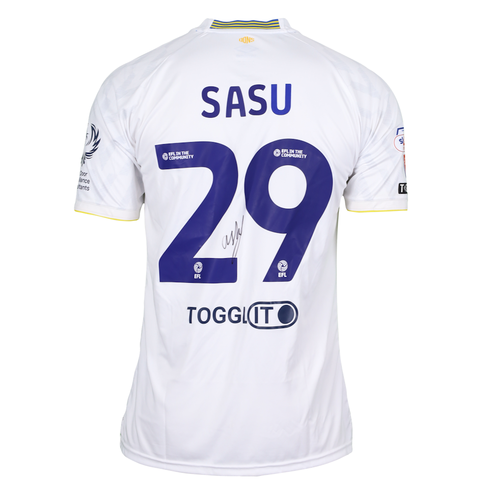 Aron Sasu AFC Wimbledon shirt