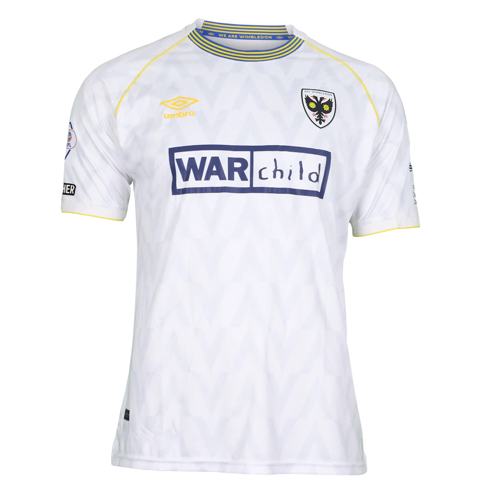 Aron Sasu AFC Wimbledon のシャツ