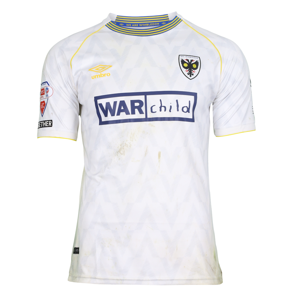 Marcus Browne AFC Wimbledon shirt