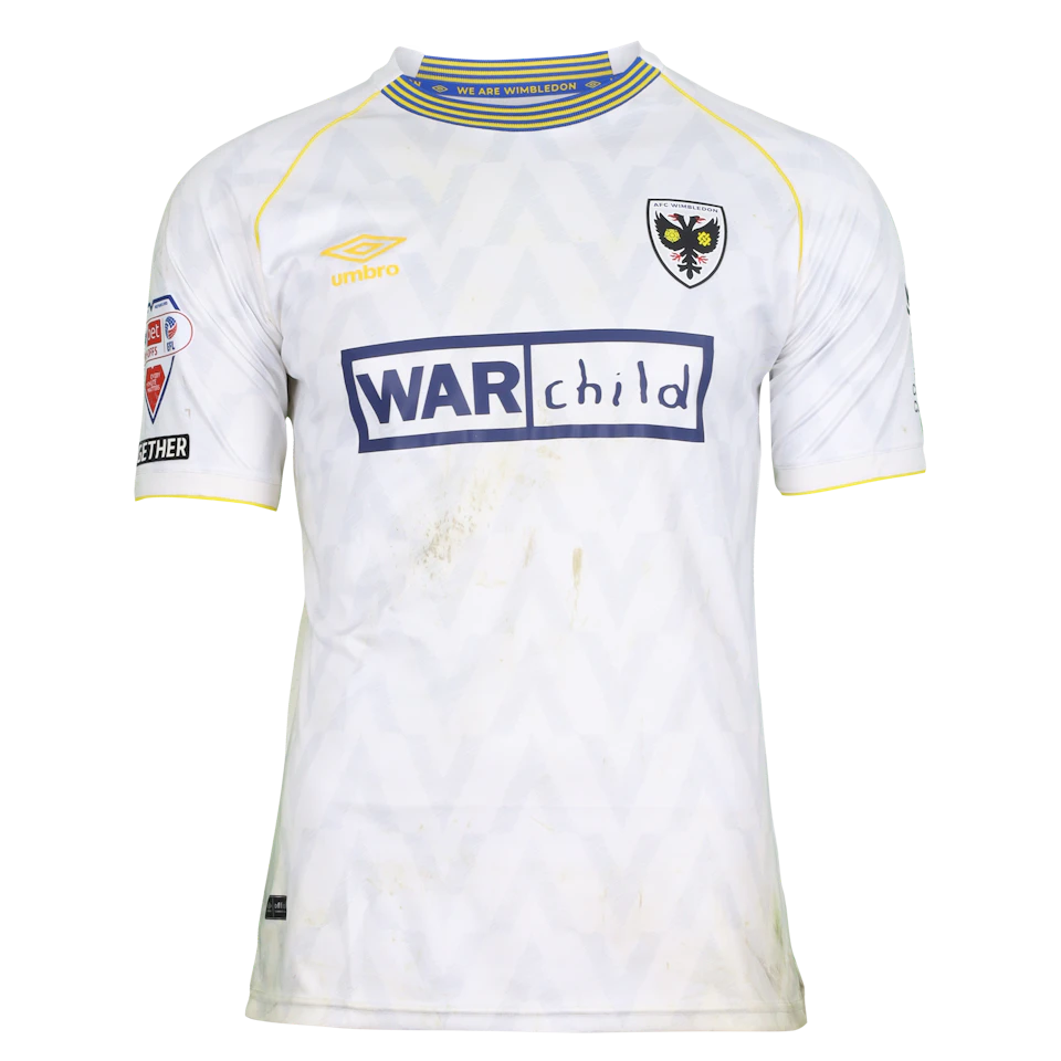 Camisola de Marcus Browne, AFC Wimbledon