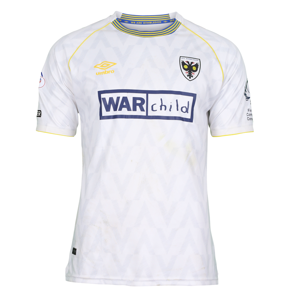 Ryan Johnson AFC Wimbledon jersey