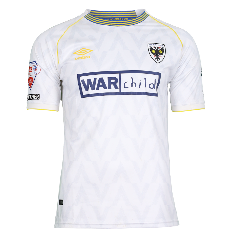 Myles Hippolyte AFC Wimbledon jersey