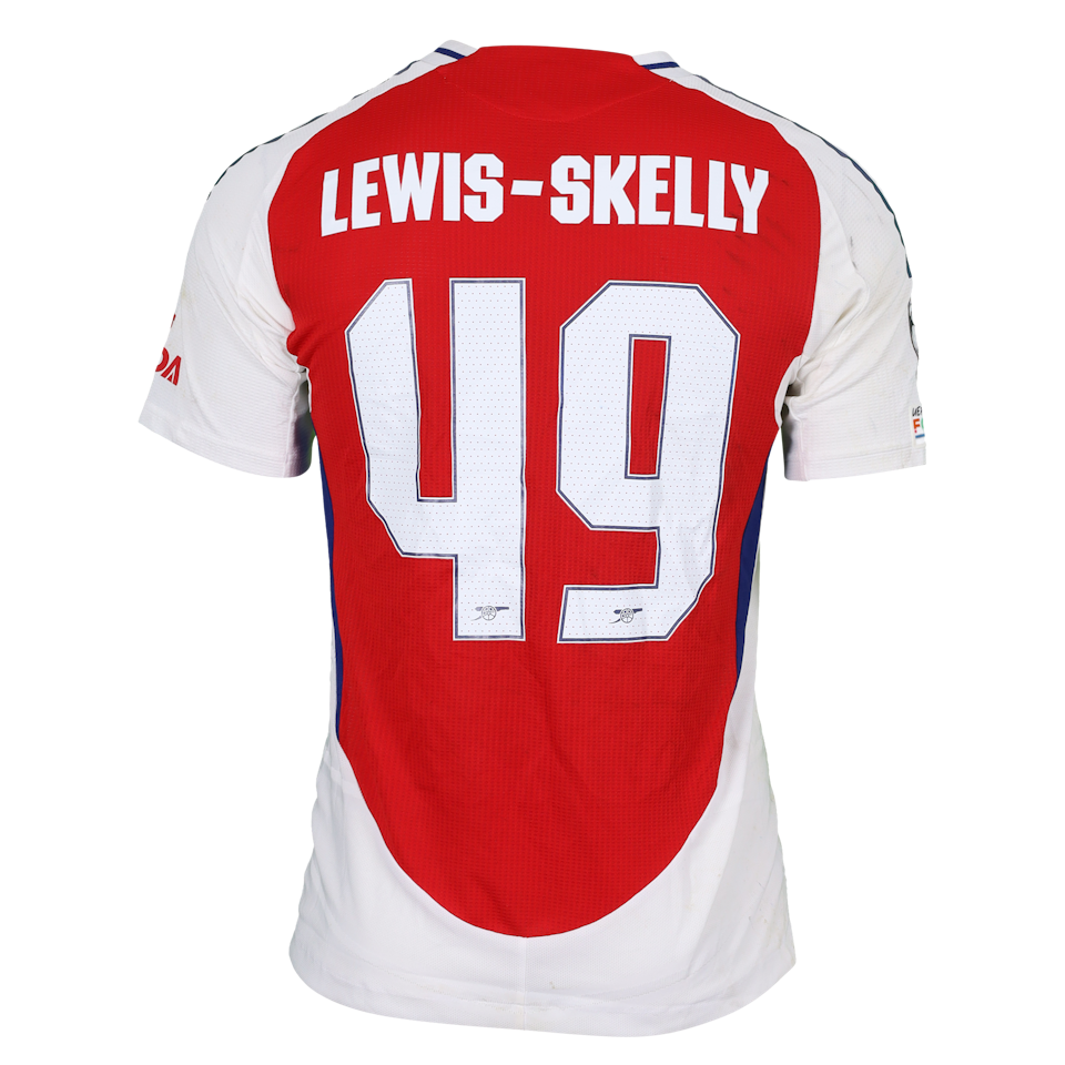 Myles Anthony Lewis-Skelly Arsenal camisa.