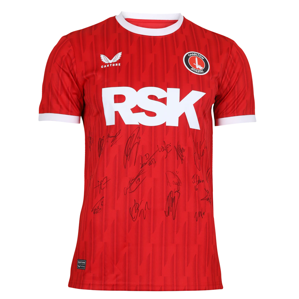 Squad Signed Shirt - 1 | Charlton Athletic