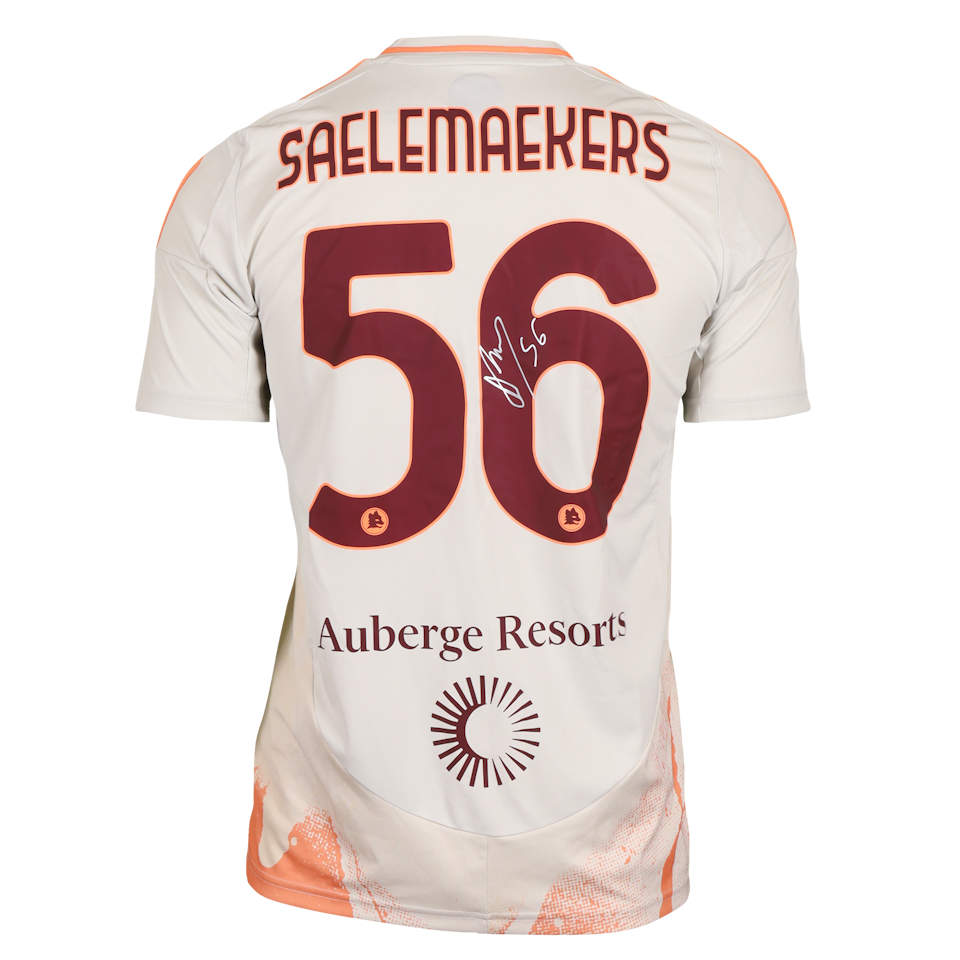 Alexis Saelemaekers AS Roma jersey