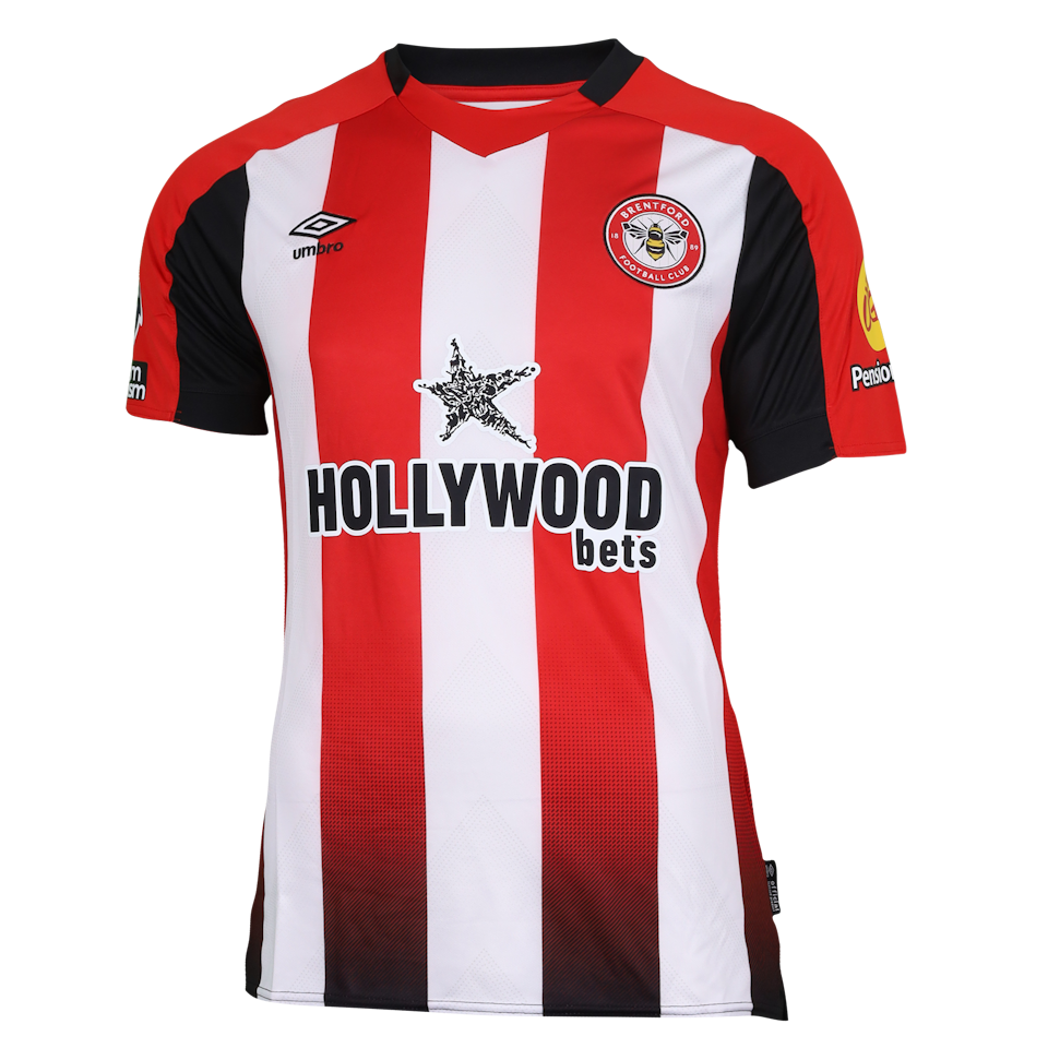 Bryan Mbeumo Brentford shirt
