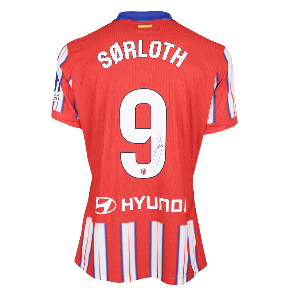 Alexander Sørloth | Atlético de Madrid - Real Sociedad | MatchWornShirt
