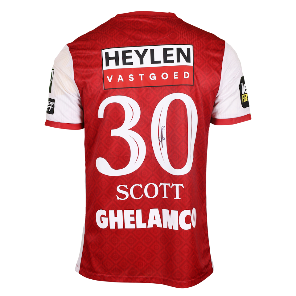 Christopher Gavin Scott Royal Antwerp FC shirt