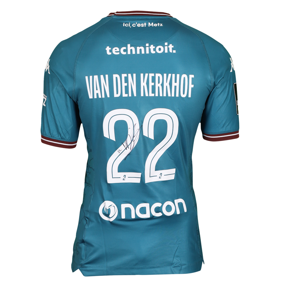 Kevin Van Den Kerkhof FC Metz shirt