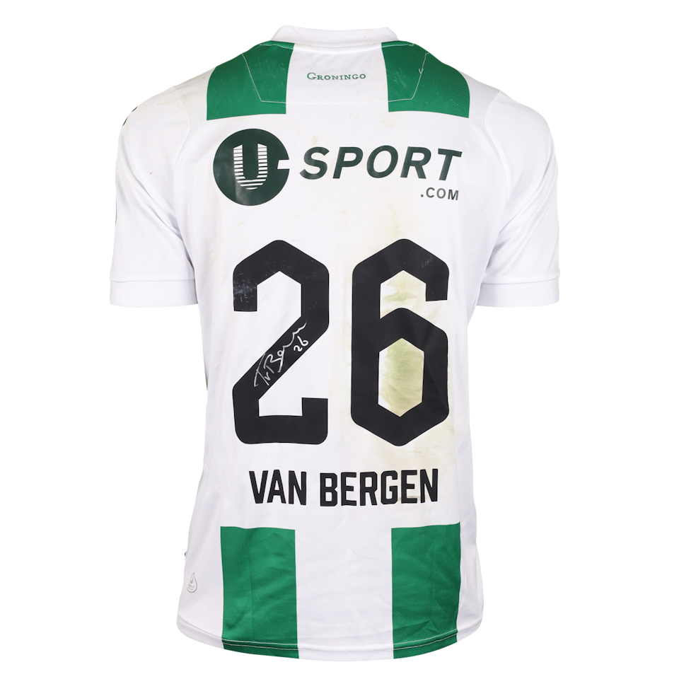 Thom van Bergen FC Groningen shirt