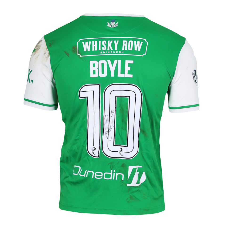 Martin Boyle Hibernian jersey