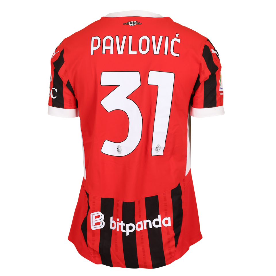Strahinja Pavlović AC Milan shirt