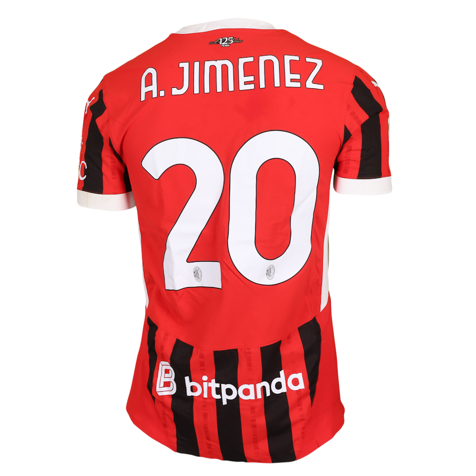 Alejandro Jiménez Sánchez AC Milan jersey