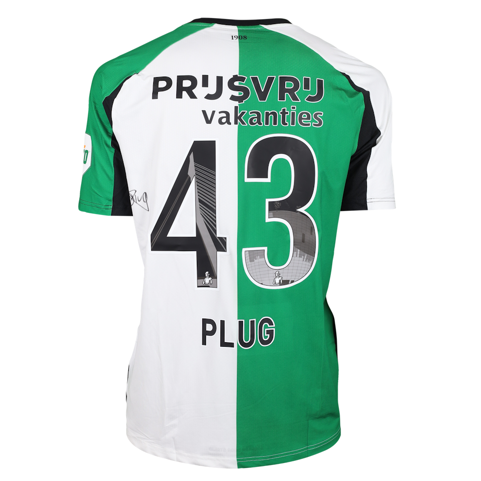 Jan Plug Feyenoord shirt