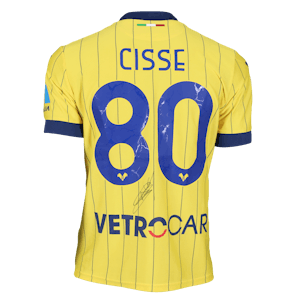 Maglia di Alphadjo Cisse (Hellas Verona FC)