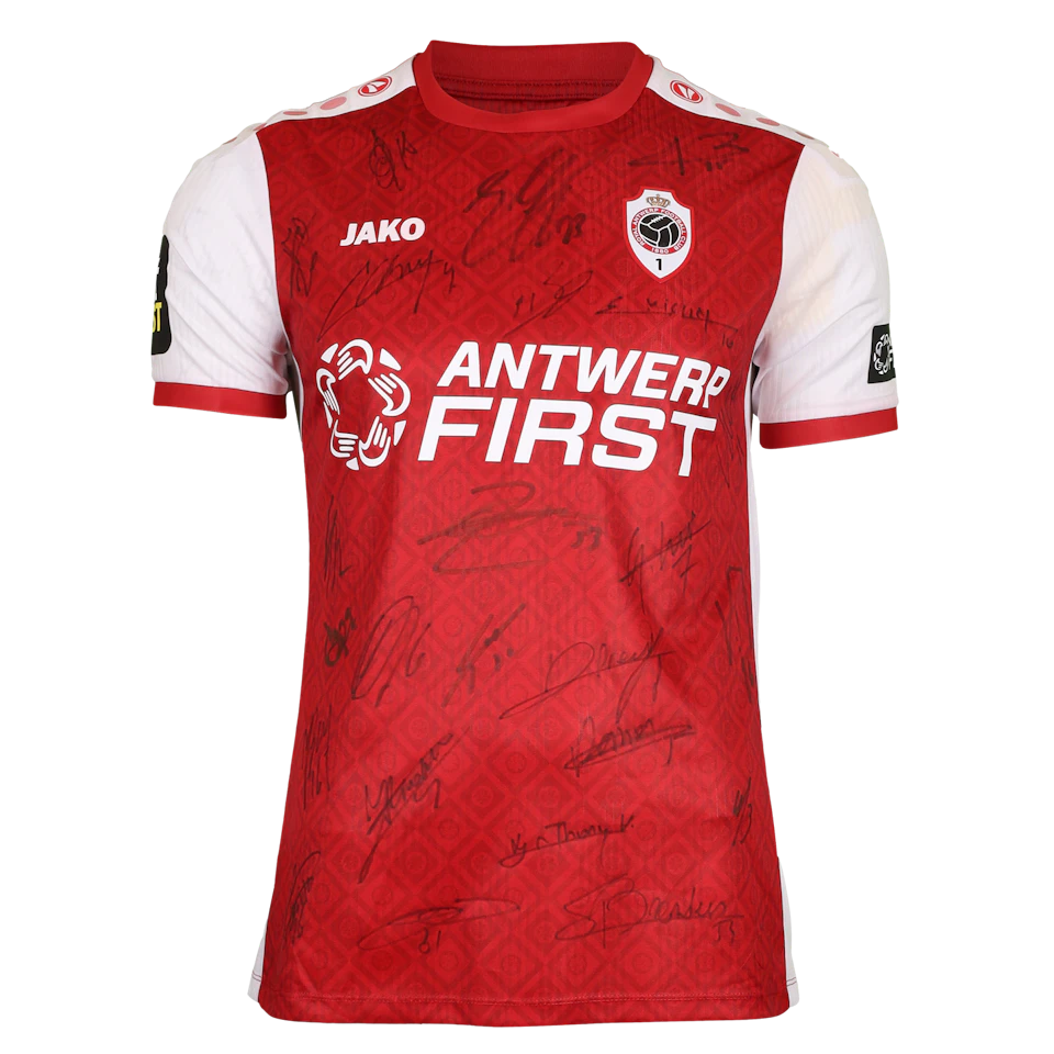 Squad signed shirt
