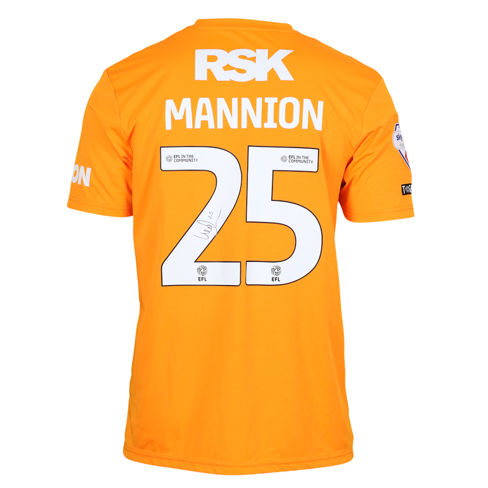 William Mannion Charlton Athletic jersey