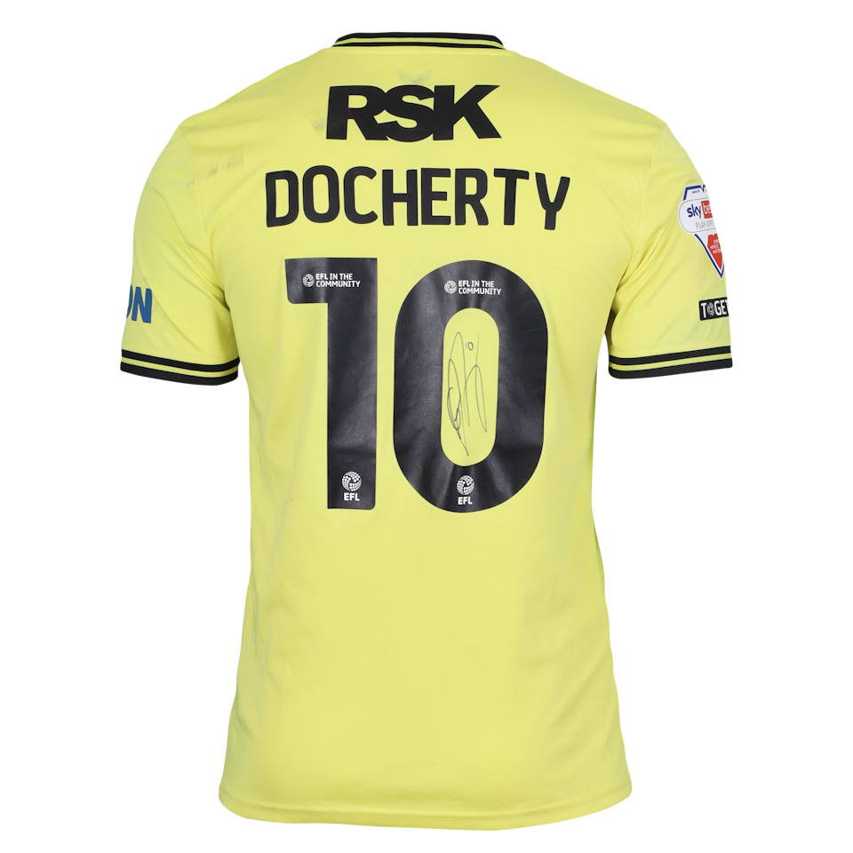 Greg Docherty Charlton Athletic jersey