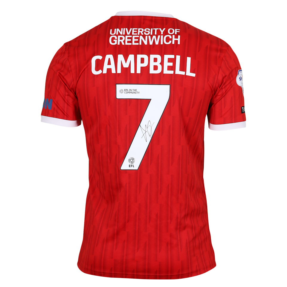 Tyreece Campbell Charlton Athletic jersey