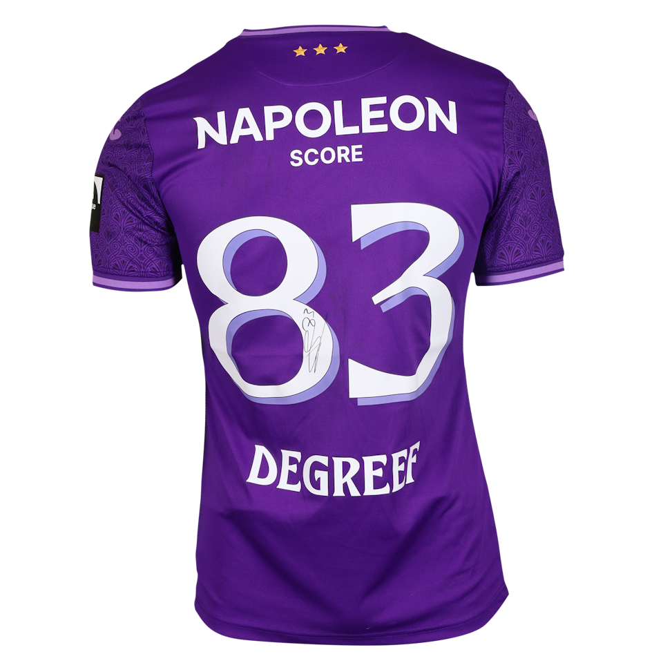 Tristan Degreef RSC Anderlecht jersey