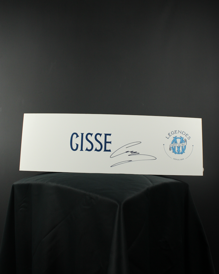 Dressing Room Plaque | Djibril Cissé