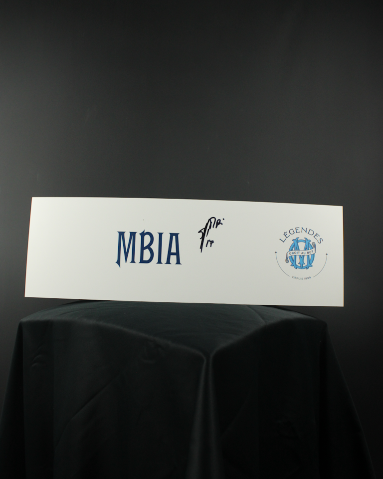 Dressing Room Plaque | Stéphane Mbia