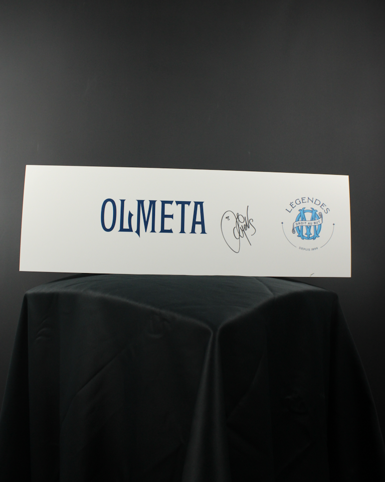 Dressing Room Plaque | Pascal Olmeta