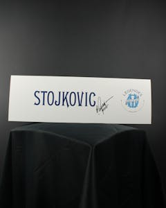 Dressing Room Plaque | Dragan Stojković