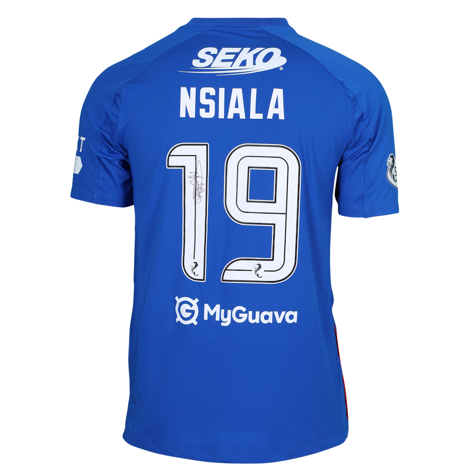 Clinton Nsiala-Makengo Rangers jersey