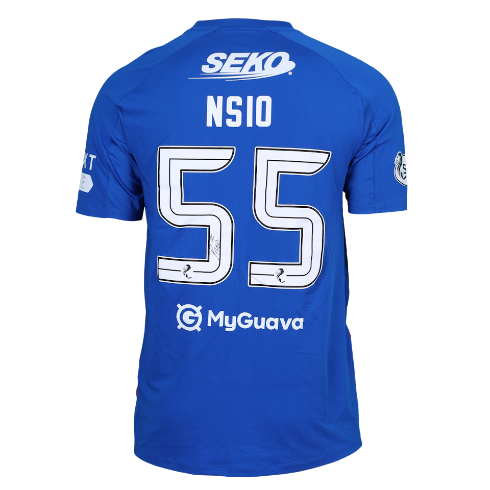 Paul Nsio Rangers shirt