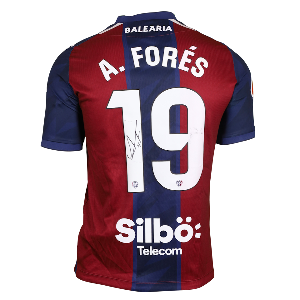Álex Forés Mendoza Levante UD shirt