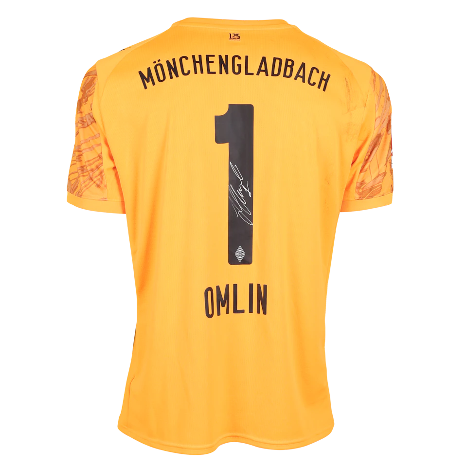 Jonas Omlin Borussia Mönchengladbach camisa.
