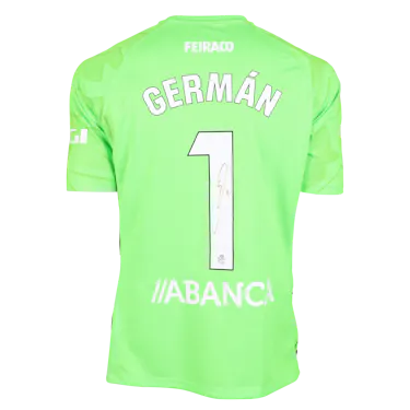 Germán Parreño RC Deportivo camisa.