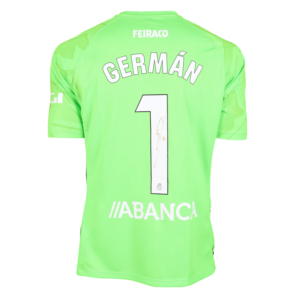 Germán Parreño RC Deportivo camisa.