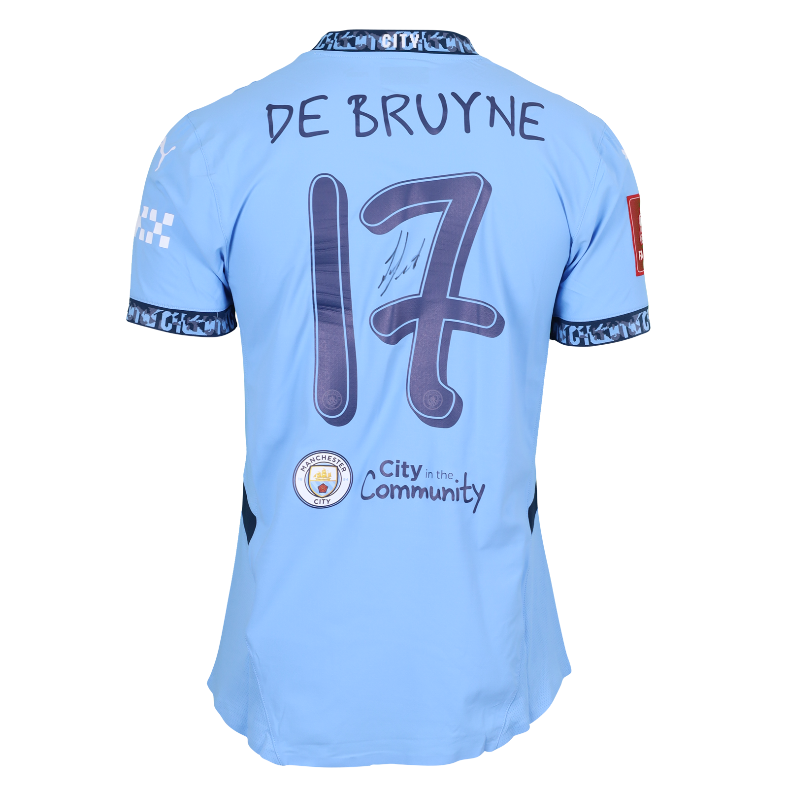 Kevin De Bruyne | Crystal Palace - Manchester City | MatchWornShirt