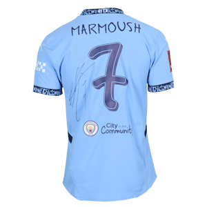 Omar Marmoush Manchester City jersey