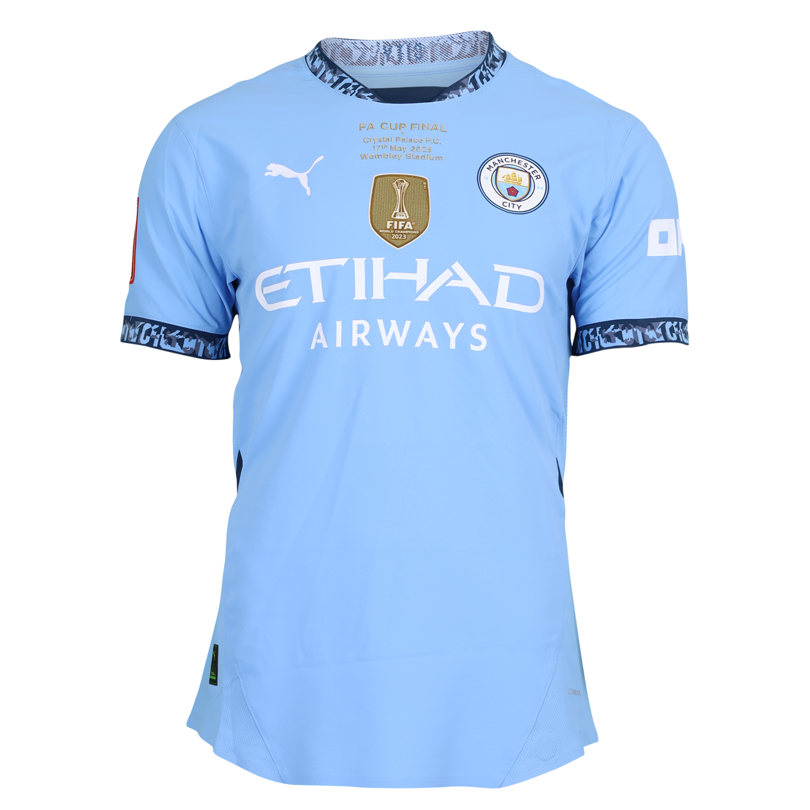Jérémy Doku | Crystal Palace - Manchester City | MatchWornShirt