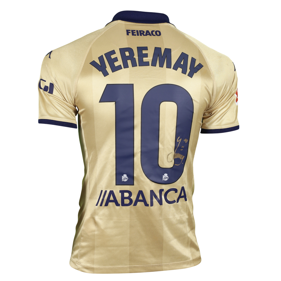 Yeremay Hernández Cubas RC Deportivo camisa.