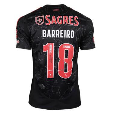 来自SL Benfica的Leandro Barreiro Martins球衣