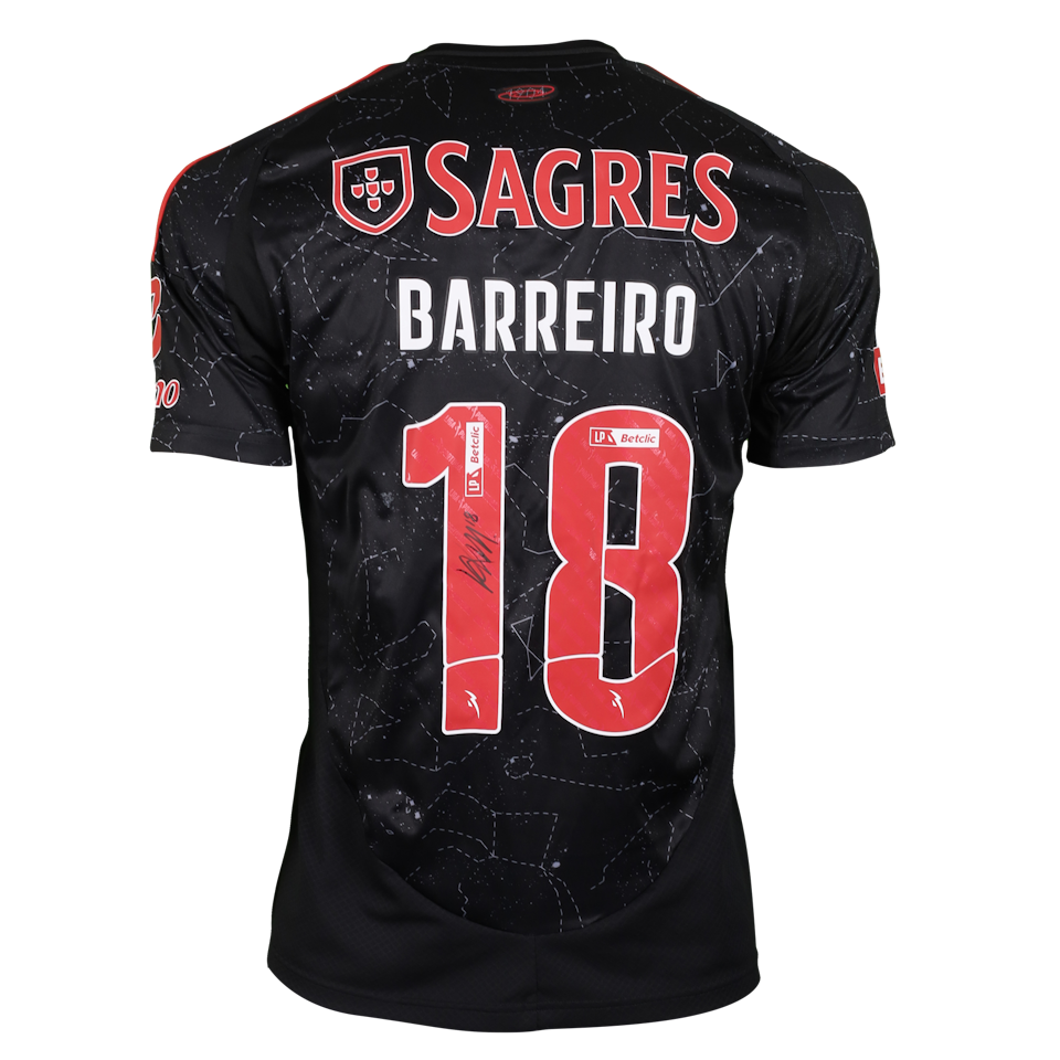 Leandro Barreiro SL Benfica jersey