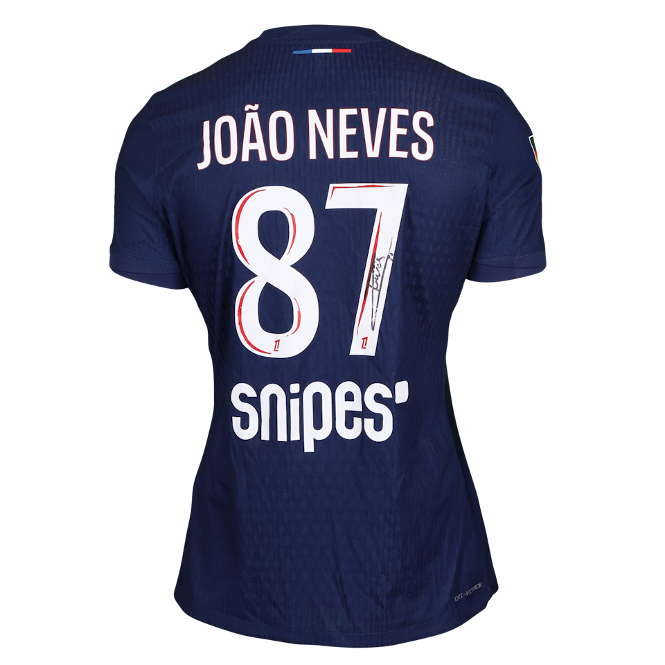 João Neves Paris Saint-Germain jersey