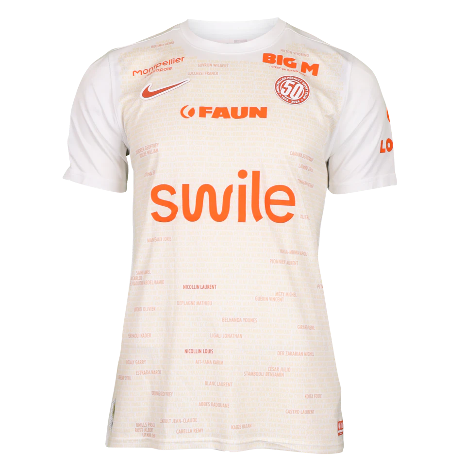 Maillot de Becir Omeragic (Montpellier Hérault SC)