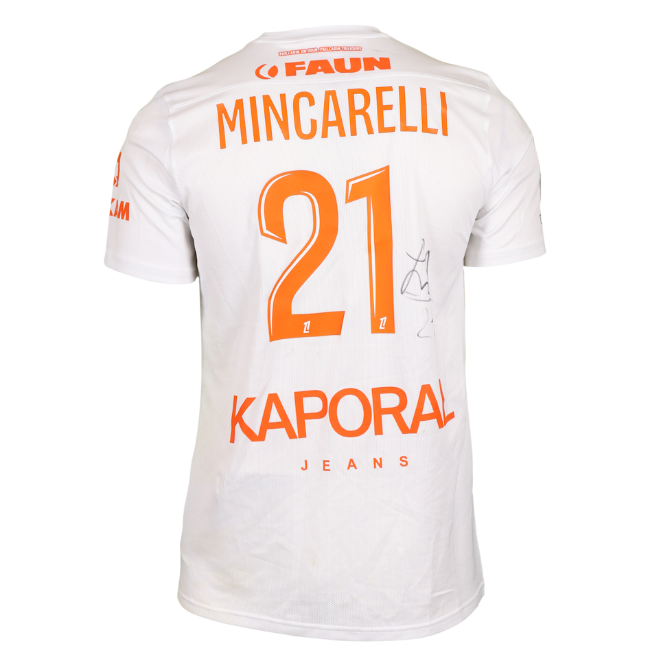 Lucas Mincarelli Davin Montpellier Hérault SC shirt